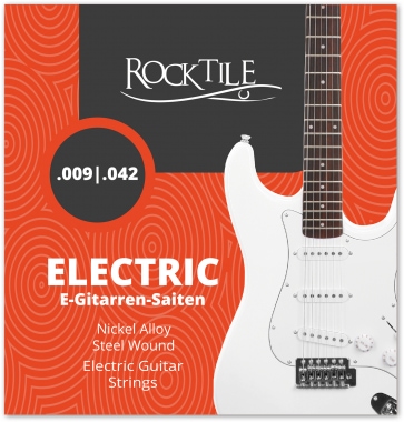 Rocktile cordes pour guitare électrique «Super Light »