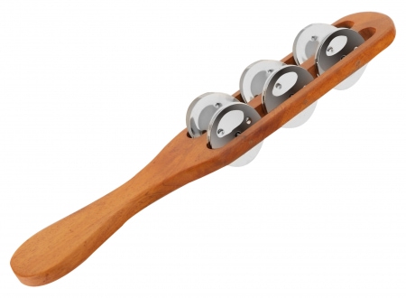 XDrum TS-1 Tambourine Stick Holz Natur