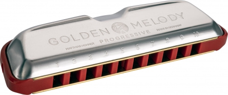 Hohner Golden Melody Progressive C Mundharmonika
