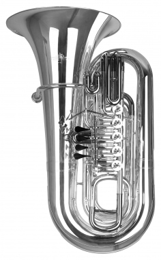 Lechgold BT-14/5S Bb-Tuba versilbert