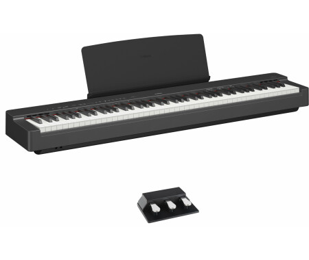 Yamaha P-225B Stagepiano Schwarz Pedal Set