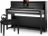 Classic Cantabile UP-1Plus SM Upright E-Piano Schwarz matt Set
