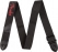Fender Logo Strap Black with Red Logo
