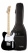 Shaman Element Series TCX-100B Guitare électrique noir Set incluant housse