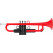 Classic Cantabile PTP-10RD MardiBrass Kunststoff Bb-Trompete Rot