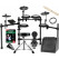 NUX DM-210 E-Drumset Komplettset mit Monitor, Hocker, Schule, Kabel und Sticks