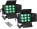 Eurolite LED CLS-9 QCL RGB/WW 9x7W 2er Set