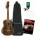 Fender Zuma Exotic Konzert Ukulele Natural Bocote Set