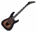 Kramer SM-1 Figured E-Gitarre Black Denim Perimeter