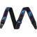 Fender Neon Monogrammed Strap Purple and Blue