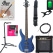 Yamaha TRBX174 E-Bass Dark Blue Metallic Set
