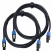 Pronomic pro-line BOXSP4-2.5 câble de haut-parleur Speakon compatinble 2,5 m SET de 2
