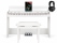 FunKey DP-1088 WM Digital Piano White Matte Set incl. Bench, Headphones and Songbook