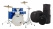 Pearl Export EXX705NBR/C717 Drumkit High Voltage Blue Set mit Taschen