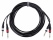 Pronomic J4J-6 câble audio stéréo 6,3 mm jack 6 m