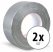 Stagecaptain DT-4850G-PRO Duct Tape Adhesive Gaffa Tape 50m Gray set of 2