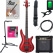Ibanez SR300EB-CA E-Bass Candy Apple Starter Set