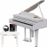 Roland GP-6 Digital Piano Set Weiß Hochglanz