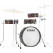 Tama LJK48PBN-BWW Club-Jam Pancake Burgundy Walnut Wrap