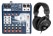 Soundcraft Notepad-8FX Kompaktmischpult Set inkl. Kopfhörer