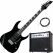 Ibanez GRG170DX-BKN E-Gitarre AK30A Set