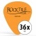 Rocktile Yellow Pick/plectro pack de 36 medium