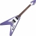 Epiphone Kirk Hammett 1979 Flying V Purple Metallic