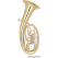 Miraphone Bb-Bariton 54L Loimayr Messing/Goldmessing 4-ventilig