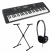 Classic Cantabile CPK-203 Keyboard Set incl. Stand and Headphones
