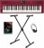 Roland GO:KEYS 3 Dark Red Keyboard Set