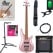 Ibanez SR300E-PGM E-Bass Pink Gold Metallic Starter Set