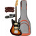 Fender Player II Jazzmaster 3-Color Sunburst Set