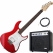 Yamaha Pacifica 012 RM Red E-Gitarre AK20G Set