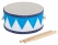 Classic Cantabile tambour pour enfants 8" blanc/bleu