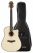 Rocktile WSD-100C NT Guitare acoustique folk, dreadnought Set compris gigbag
