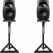 Genelec 8040B Schwarz Stereo Stativ Set