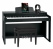 Classic Cantabile DP-230 SM Piano digital negro mate set con banqueta y auriculares