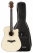 Rocktile WSD-101C NT Acoustic folk Guitar, dreadnought Set with Gig Bag