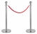 Stagecaptain PLS-150 Deluxe 2.1-200G Barrier Stand Crowd Guidance System 2.0 m silver