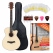 Rocktile WSC-101C NT Acoustic folk Guitar, concert Set with 5-piece accessory and bag