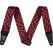 Fender Wavy Checkerboard Polyester Strap 2" Red