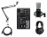 Yamaha AG03 MK2 USB-Audiointerface Schwarz Set