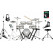 Efnote 3B E-Drum Kit Set