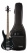 Ibanez GSR200-BK Black Gigbag Set