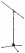 Pronomic MS-15 Professional Microphone Stand with Boom Black