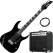 Ibanez GRG170DX-BKN E-Gitarre AK20GR Set