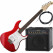 Yamaha Pacifica 012 RM E-Gitarre Red Metallic AK30A Set