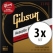 Gibson SAG-CPB11 Coated Phosphor Ultra-Light 011-052 3x Set