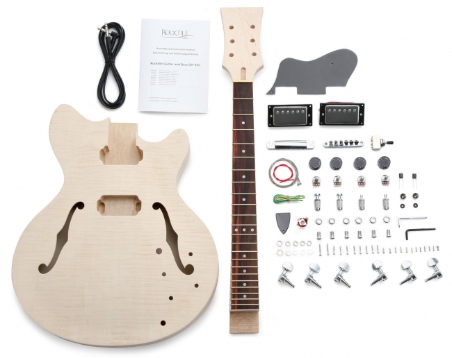 Rocktile E-Gitarren Bausatz HB-Style Abbildung 1