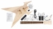 Rocktile E-Gitarren Bausatz ZW-Style Abbildung 1
